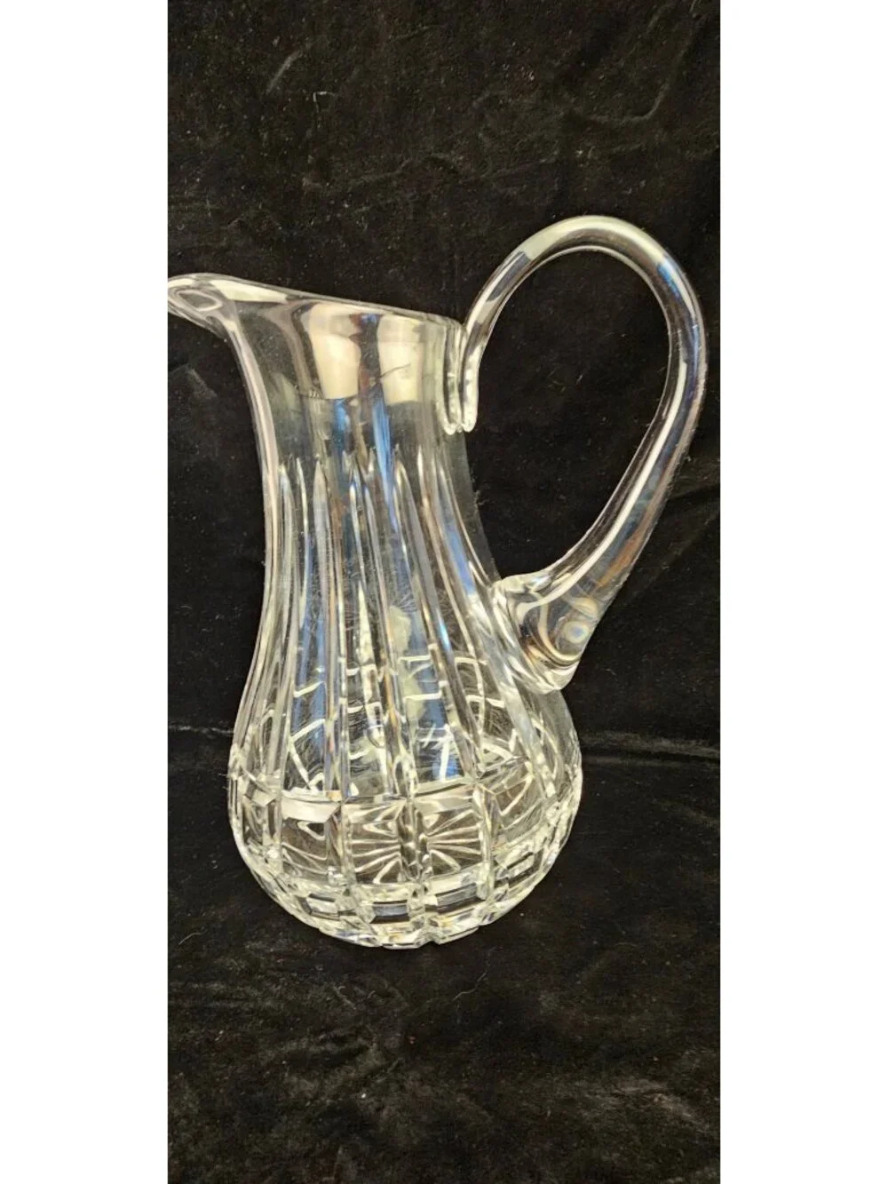Badash Crystal Alice Pattern Vintage Cut Glass Pitcher 8
